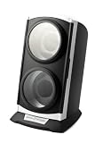 Time Tutelary Automatic Vertical Dual Watch Winder with Timer Function