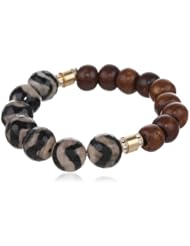 Lucky Star Jewels Topanga Beaded Stretch Bracelet, 7"