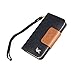 HILDA Phone Case for iPhone 5s iPhone SE iPhone 5 Wallet Case PU Leather Case Credit Card Holder Flip Cover Skin Black