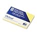 Oxford 7520CAN - Unruled Index Cards, 5 x 8, Canary, 100/Pack-ESS7520CAN