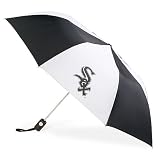 Chicago White Sox MLB Automatic Folding Umbrella by totes - Black/White One Size