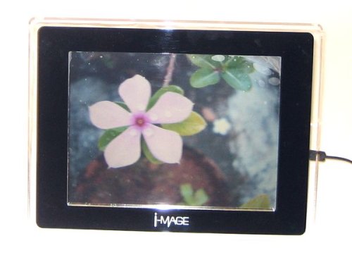 i-MAGE 12.1-inch Digital Photo Viewer Frame High Resolution LCD JPG MP3 MP4 Audio Video Multimedia Player (Black)