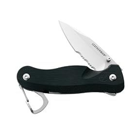 Leatherman Crater c33Lx Combo Straight Serrated Blade Knife by Leatherman
