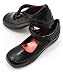 Black Velcro Strap Mary Janes by Silhouettes HQ (Sizes 11-4)
