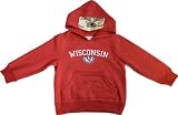 Wisconsin Badgers Toddler Pullover Hooded Sweatshirt