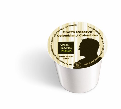 Wolfgang Puck Chef's Reserve Colombian Dark, 24-Count K-Cups 