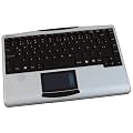 Keysonic ACK-540RF Wireless Mini Keyboard with Built in Touchpad