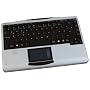 Keysonic ACK-540RF Wireless Mini Keyboard with Built in Touchpad