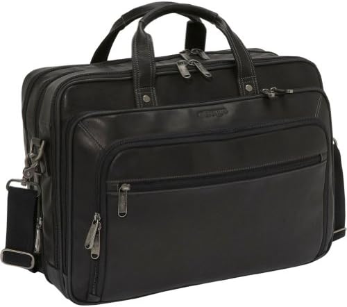 eBags Laptop Collection Wall Street Colombian Leather Deluxe Laptop Brief