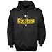 Reebok Pittsburgh Steelers Black Team Marks Hoody Sweatshirt