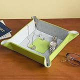 Leather Travel Valet Tray