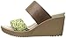 Crocs Women's Leigh II 2 Strap Graphic Wedge Sandal