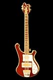 Electric Bass Guitar Pin - Red - B001IURKFE