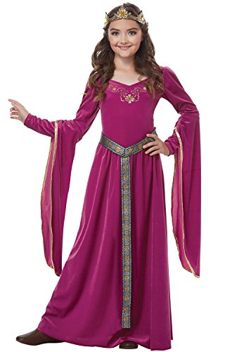 Medieval Berry Princess Kids Costume