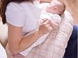 Lifekind Organic Nursing Pillow with Zip-off Washable Cover 24" x 18" Color: Tan