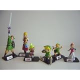 ゼルダ の 伝説 フィギュア コレクション 全6種 夢幻の 砂時計全6種 1 リンク(夢幻の砂時計) 2 テトラ(夢幻