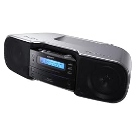 Sony ZSBT1 Wireless Bluetooth Capable Boombox by Sony