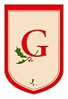 Monogram Holiday Regular Size Applique Flag G Monogram Holiday Regular Size Applique Flag G