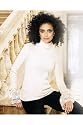 Newport News Ribbed turtleneck sweater