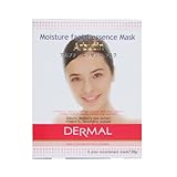 DERMAL 高濃縮アルブチン モイスチャーフェイシャルエッセンスマスク 28g [5枚入]