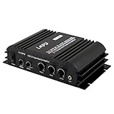 Lepy 168HA 2.1CH Channel 2x40W + 1x68W Sub Output Super Bass Audio Digital Hifi Amplifier Color Black (Power Supply Cable not Included)