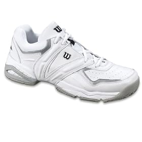 Wilson Pro Staff Valor Mens Tennis Shoe - White Silver Black by Wilson