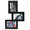 Nexxt Design Ply Frame PN01056-9 12 by 17-Inch Holds Three 4 by 6-Inch Photos, Black