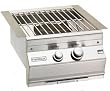 Gourmet Series 19" Built-in Natural Gas Power Burner 3 000 to 60 000 BTUs Stainless Steel Grid Electronic