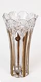 Produkt-Bild: Bohemia Cristal Lotus Vase in Gold Black Decor