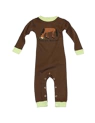 Pasture Bedtime Brown LazyOne Cotton Knit Union Suit horse Size Infant: 18 month