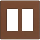 Lutron SC-2-SI ClaroTwo-gang Wallplate Sienna