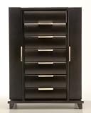 Milano Jewelry Armoire - Ebony Image