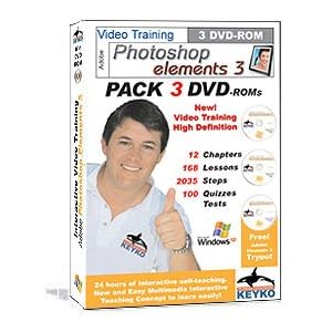 Adobe Photoshop Elements 3 Tutorial Training in 3 DVDs By Keyko Adobe Photoshop Elements 3 Tutorial Training in 3 DVDs By Keyko