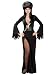 Sexy Elvira Black Gothic Dress Halloween Costume Long Gown Vampire Halloween Costume
