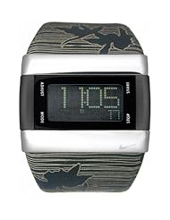 Nike Womens C0033-002 Merge Transit Chronograh Leather Watch