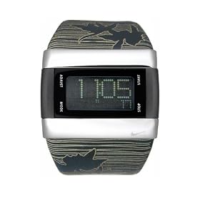 Click here to buy Nike WoMens Merge Transit Chronograh Leather Watch #C0033-002 by Nike.