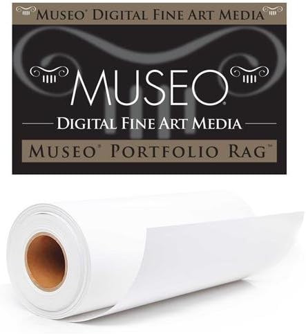 Museo Portfolio Rag 300gsm 24" x 50' roll, Minimum Order Qty 2 Rolls