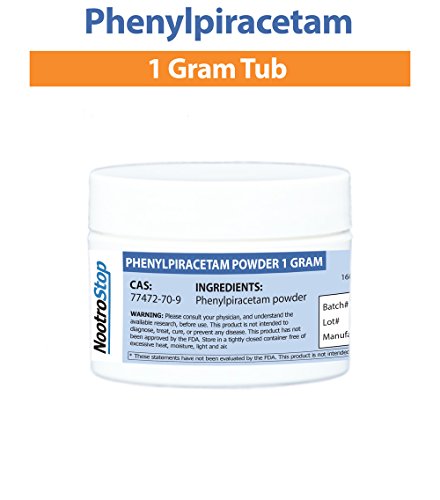 Powder City Phenylpiracetam (Carphedon) (1 Gram Tub) Powder City Phenylpiracetam (Carphedon) (1 Gram Tub)