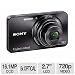 Sony Cyber-Shot DSC-W570 16.1 MP Digital Still Camera with Carl Zeiss Vario-Tessar 5x Wide-Angle Optical Zoom Lens and 2.7-inch LCD (Black)
