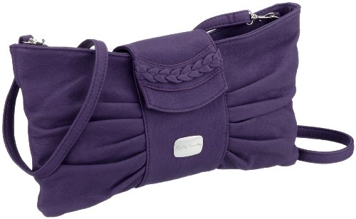 Betty Barclay Clutch Bag E-393 FX 54, Damen Umhängetasche, violett, (purple 54), 30,5x0,5x18