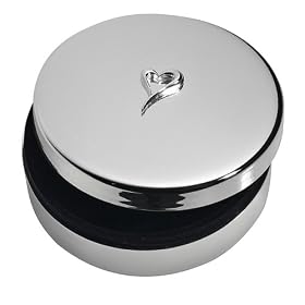 Heart Jewelry Box - Silver by Jewelry Boxes