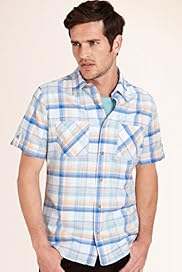 North Coast Pure Cotton Checked Shirt