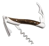 Sommelier Sommelier Knife, stainless Steel Handle, Pakka Wood, NylonSheath
