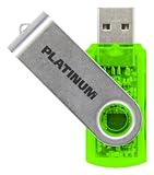 Platinum - Clé USB - 16 Go - Vert Transparent