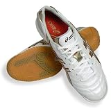 アシックス(asics) デスタッキ J ホワイト×ゴールド アシックスフットサルシューズ