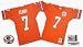 1984 Denver Broncos Orange Throwback Jersey from Mitchell and Ness, with #7 and 'Elway' On the Jerse