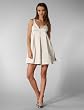 Dolan Cami Bubble Dress in Silver Ivory