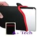 Kroo 10961 Reversible Laptop Sleeve for Net books  (Red/Black)