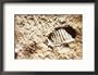 Astronaut's Foot Print on Moon Surface Photos To Go Collection Framed Photographic Poster Print by Northrop Grumman, 21x17