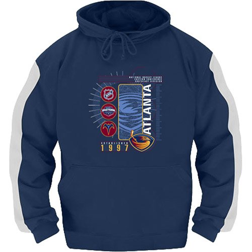 Club Collection Atlanta Thrashers Team Overload Hooded Sweatshirt